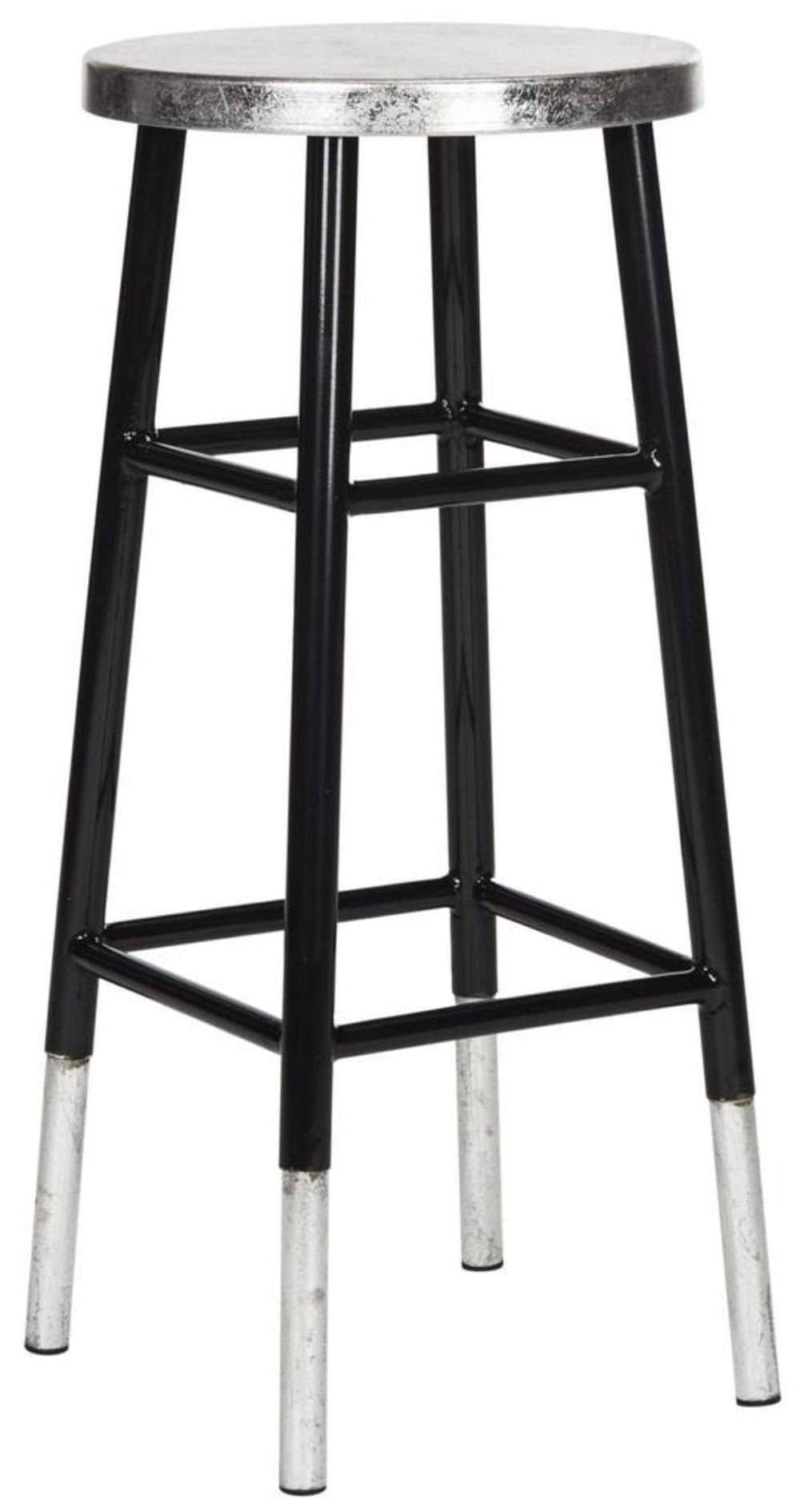 White Dipped Bar Stool L372648