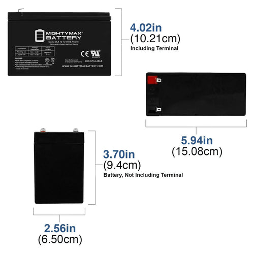 12V 8Ah Battery V1797