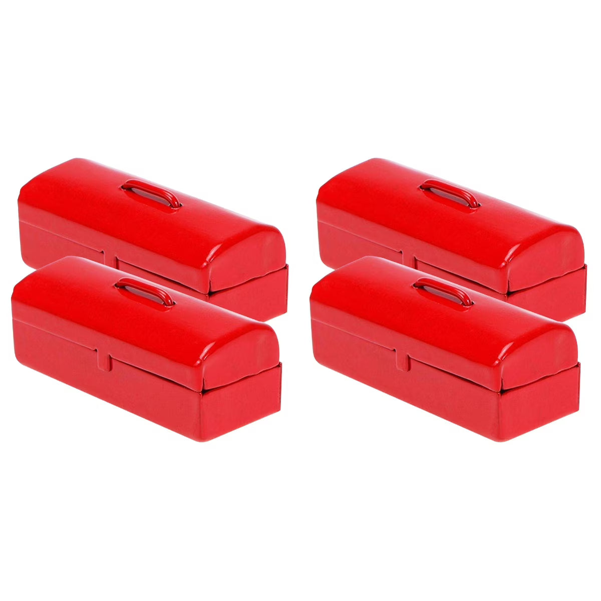 Red Iron Tiny Dollhouse Toolbox Set U62087