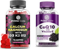 Calcium Gummies with Magnesium Vitamin B12 Vitamin K2 Vitamin D3 CoQ10 Vitamin C S662