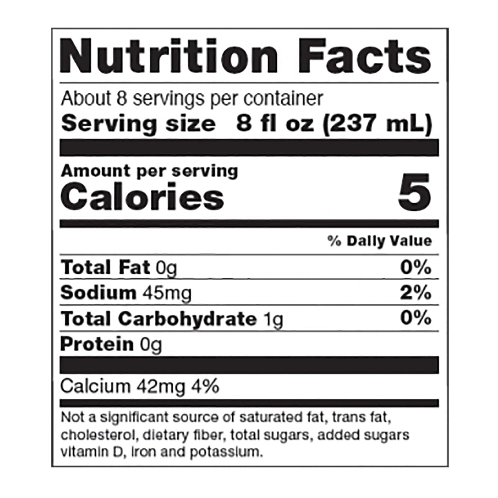 Unflavored Thickened Water Bottle, 64 oz S89906