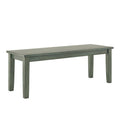 Antique Sage Dining Bench A697