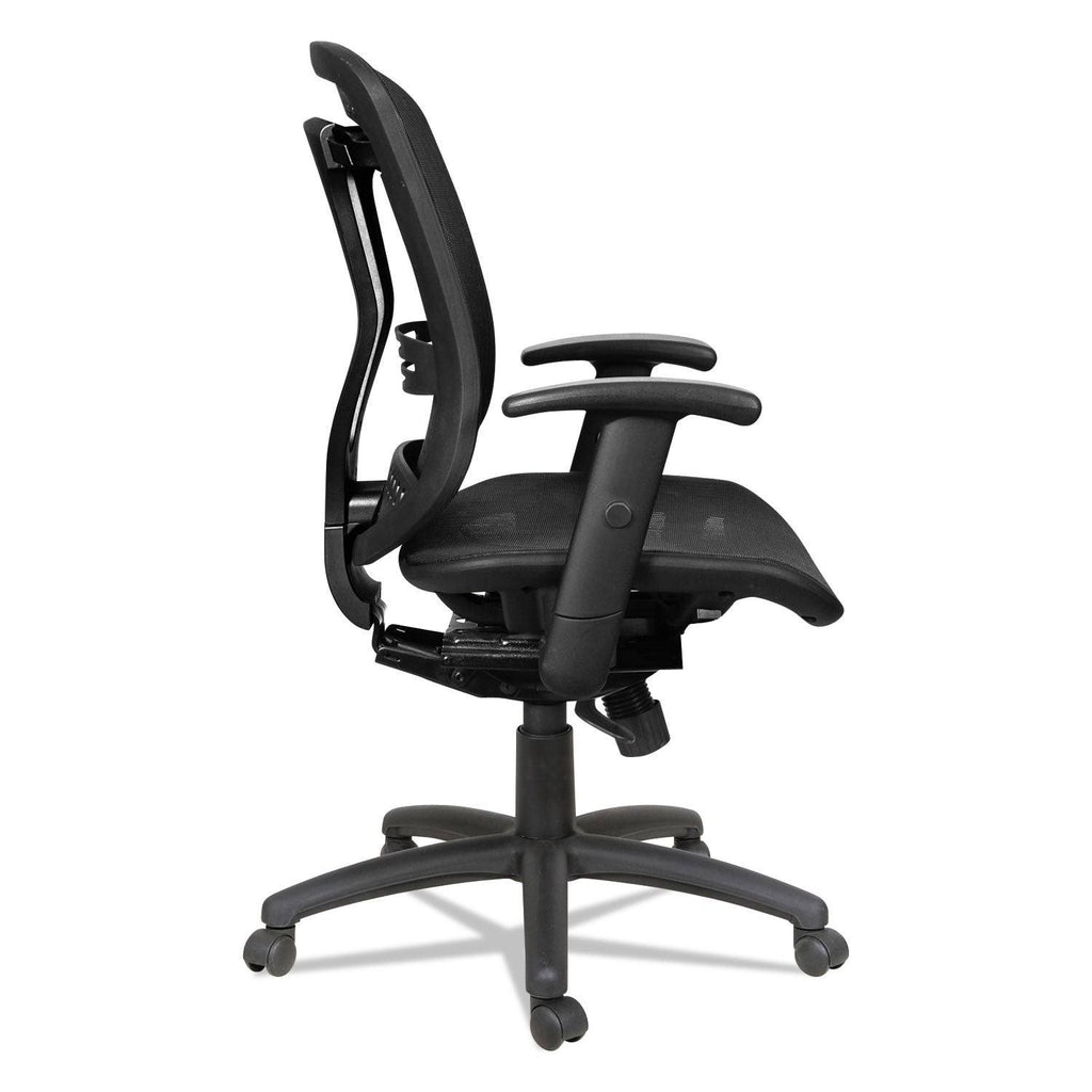 Black Mid-Back Suspension Mesh Chair P912