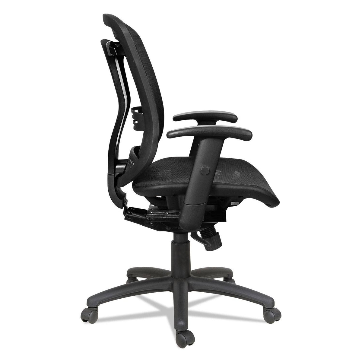 Black Mid-Back Suspension Mesh Chair P912