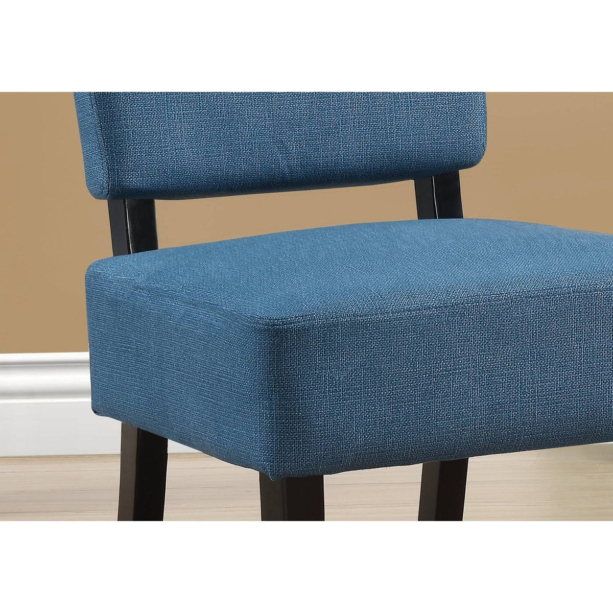 Blue Fabric Accent Chair U75747