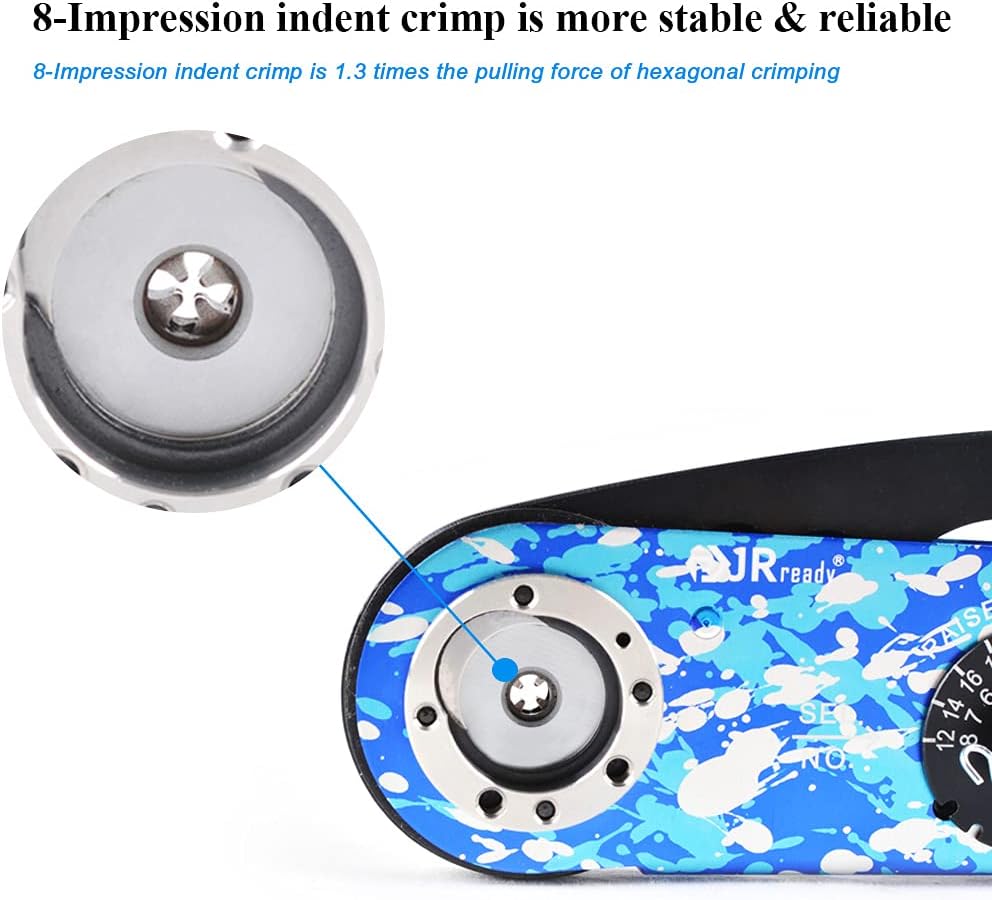 Adjustable Crimping Tool for Wire Range 12 to 26 AWG N961085