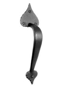 Cast Iron Heart Door Pull - Black V826948