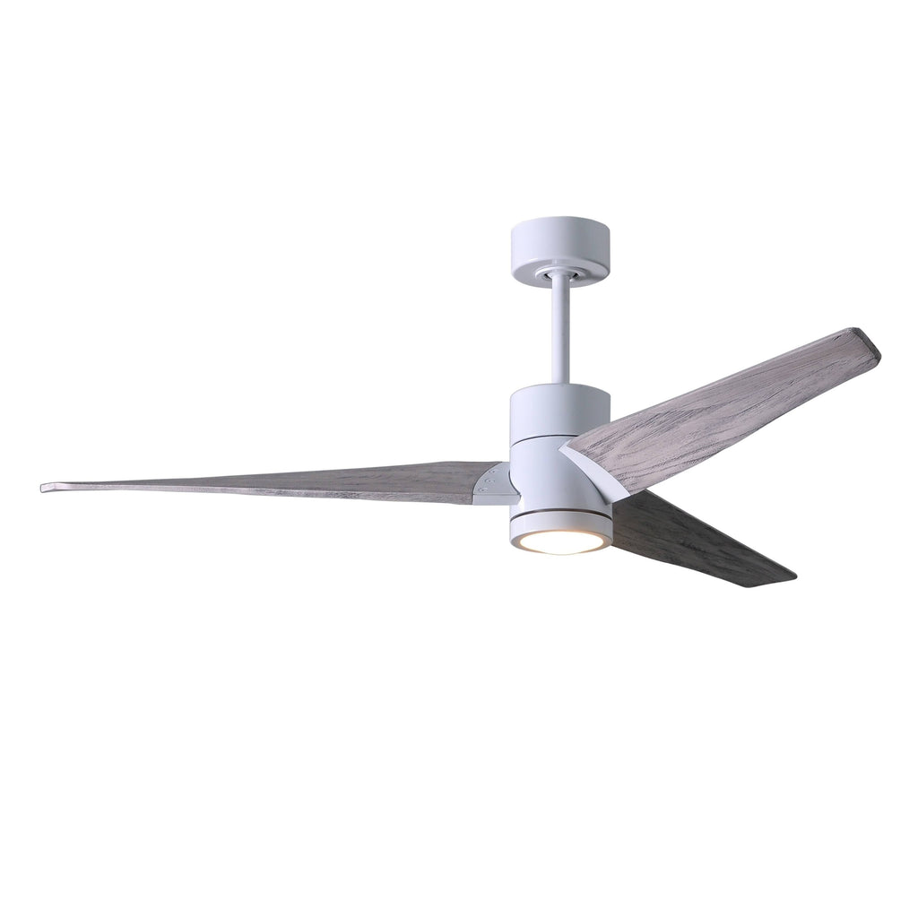 Gloss White Ceiling Fan with Light R770400