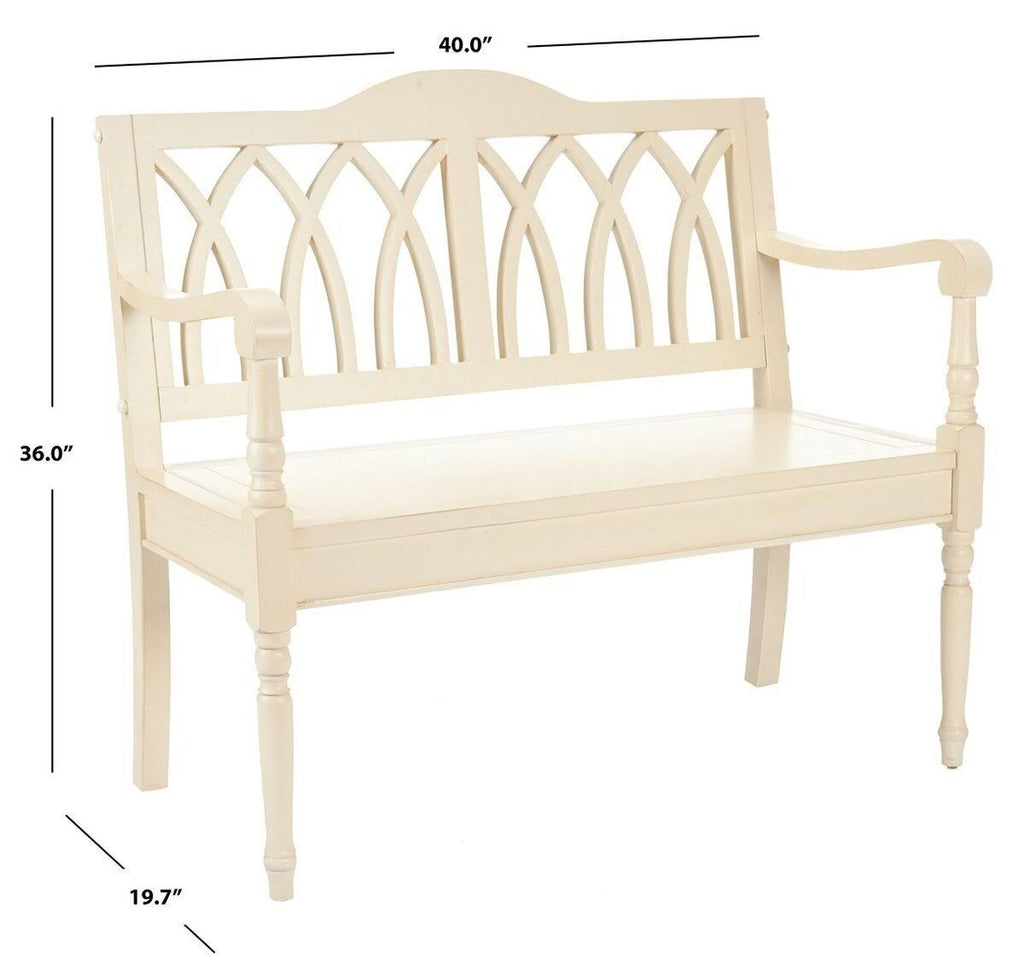 Dark Teak Bench M4641