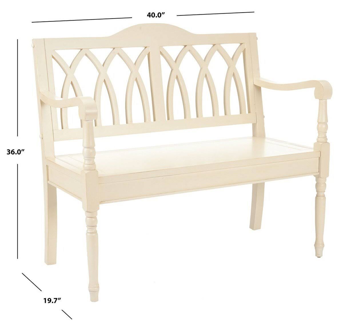 Dark Teak Bench M4641