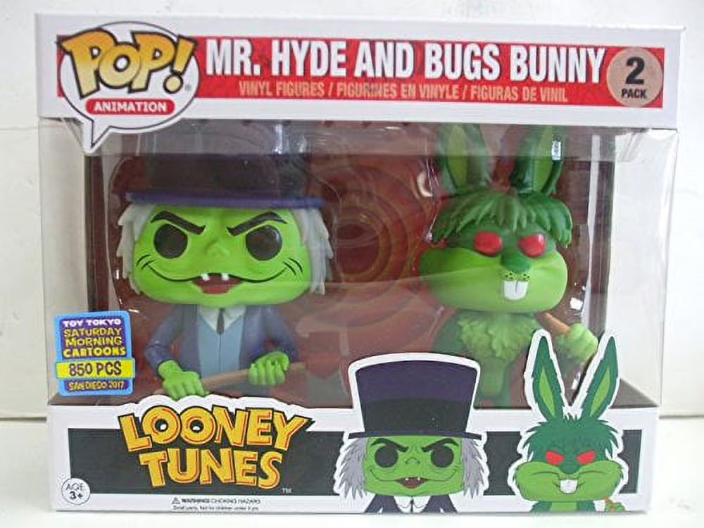 Mr. Hyde And Bugs Bunny 2 Pack Vinyl Figure W1613