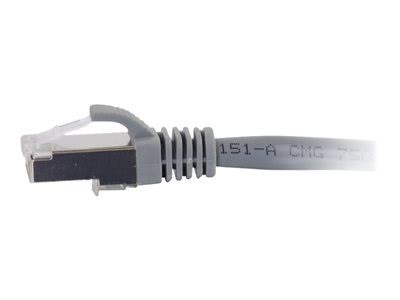 150ft Cat5e Molded Shielded (STP) Network Patch Cable Gray N69496