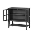 Black 2-Door Storage Cabinet O57101