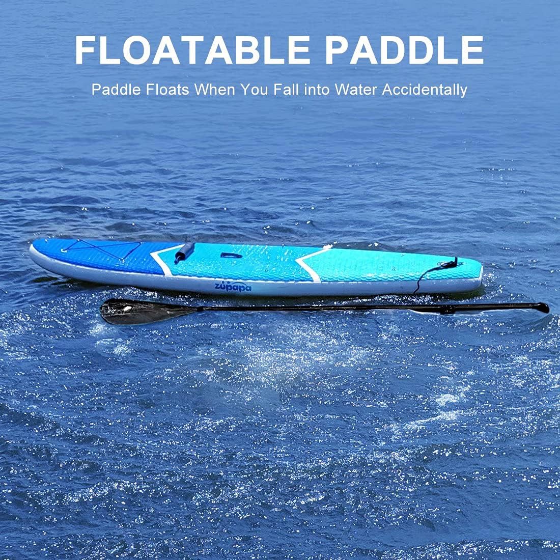 Inflatable Paddle Board 10FT Stand Up Paddleboard with Kayak Seat Non-Slip Deck M41558