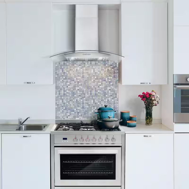 36 in. Stainless Steel Ductless Wall Mount Range Hood with Carbon Filter F838