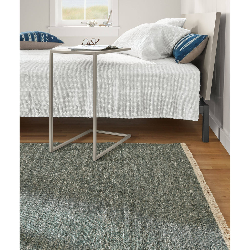 Modern Slim C-Shaped Table L40540