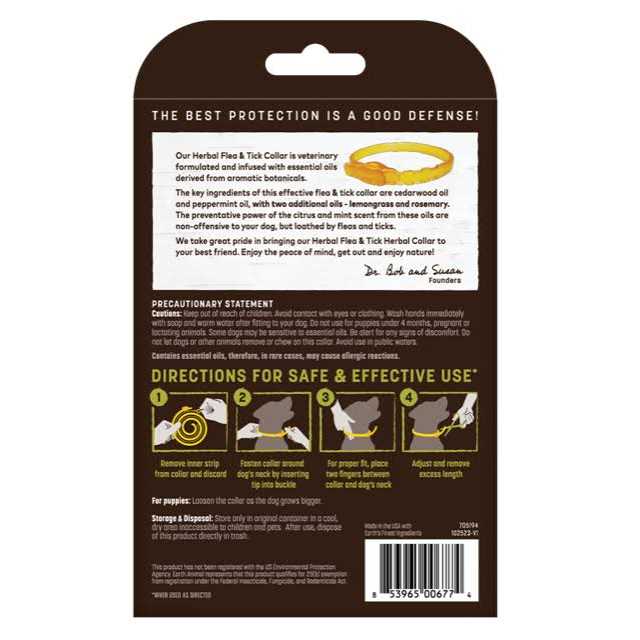 Herbal Flea Tick Collar for Dogs W592200