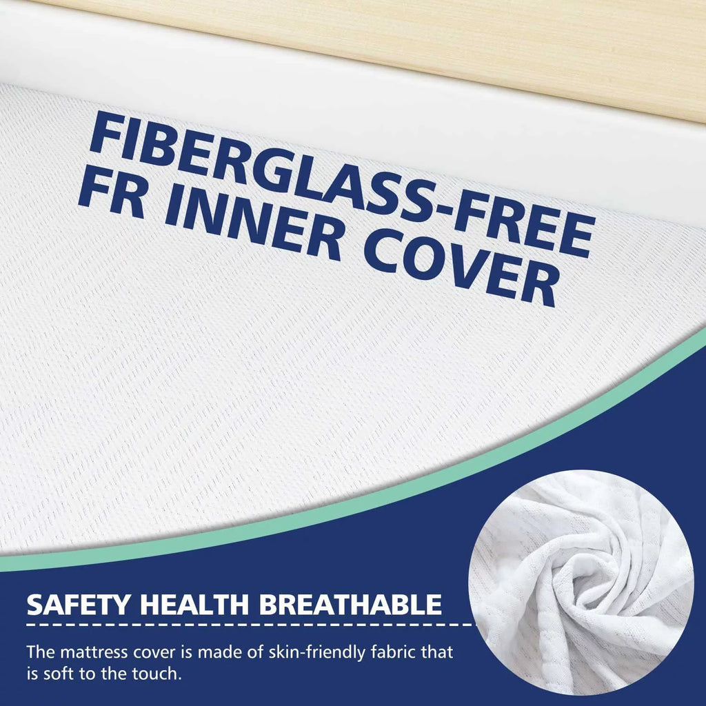 6" Full Memory Foam Medium-Firm Mattress in a Box N66790