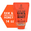 100% Pure Raw Unfiltered Honey Pouch 14 fl oz I165