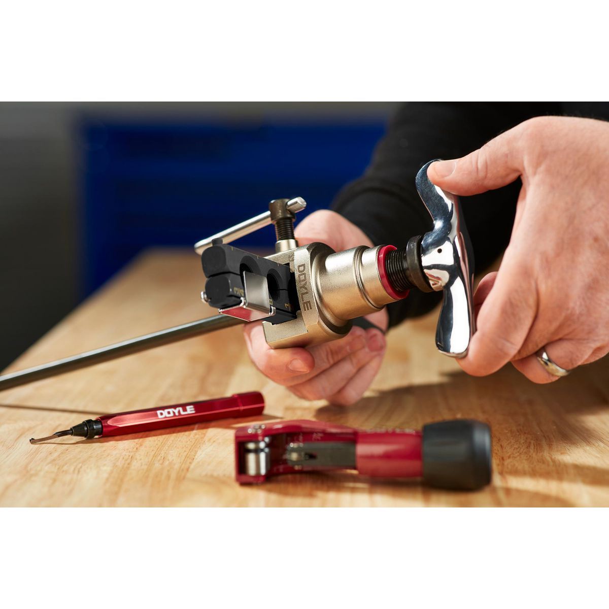 3/16 in. to 3/4 in. Flaring Tool Kit W608