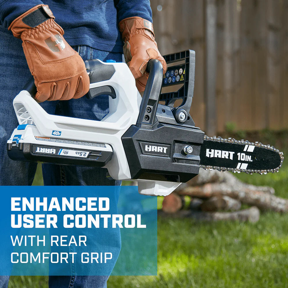 10-Inch Battery-Powered Chainsaw Kit X828