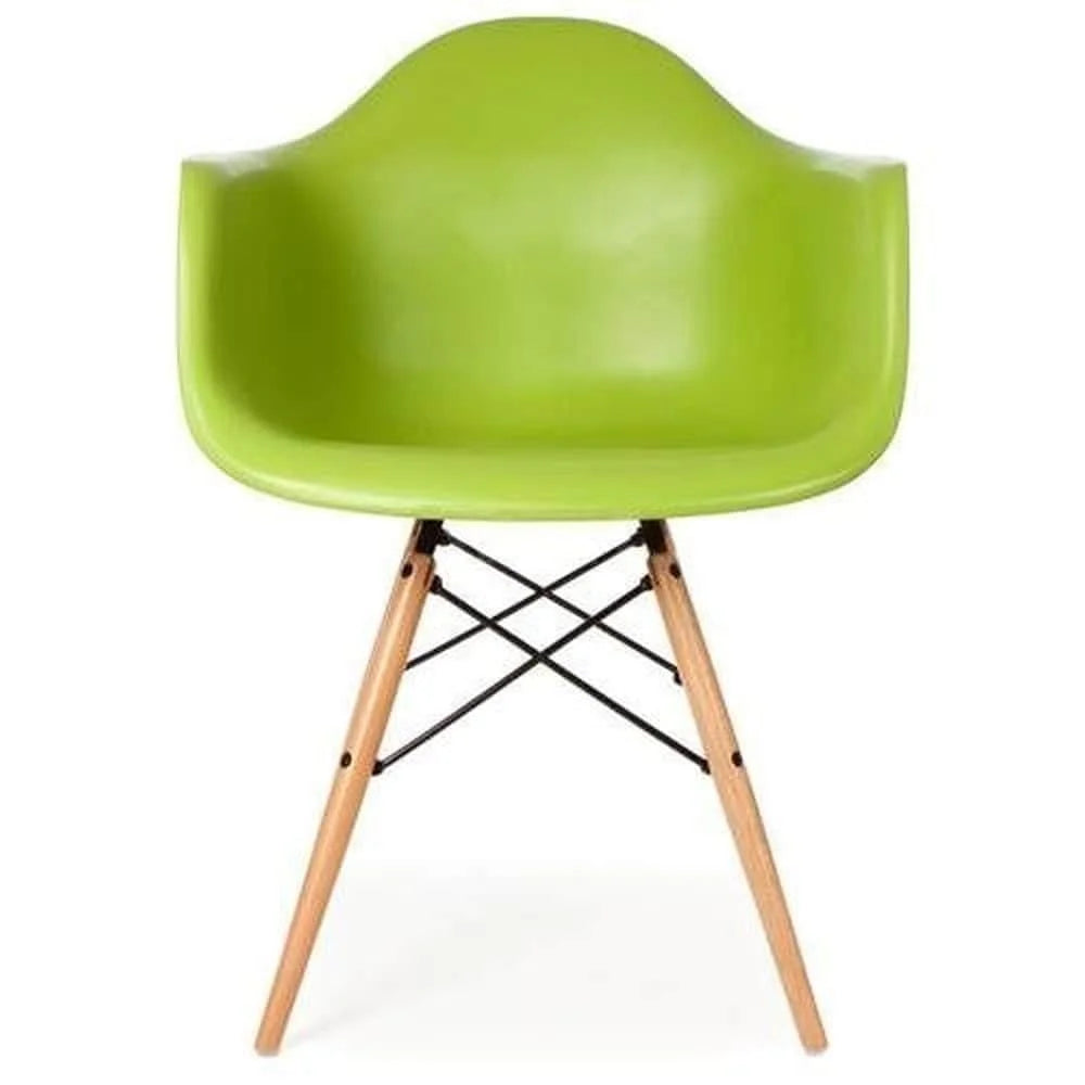 Grey Mid-Century Wood Dining Chair L3692