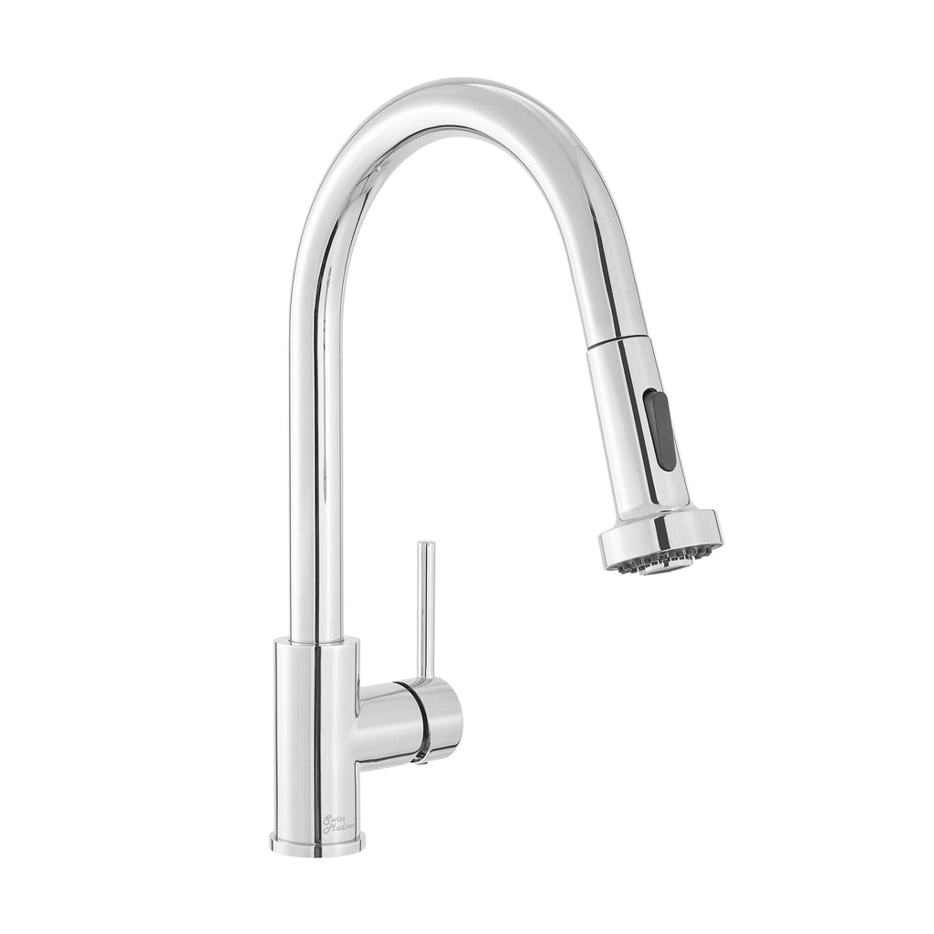Chrome Pull Out Single Handle Kitchen Faucet O191170