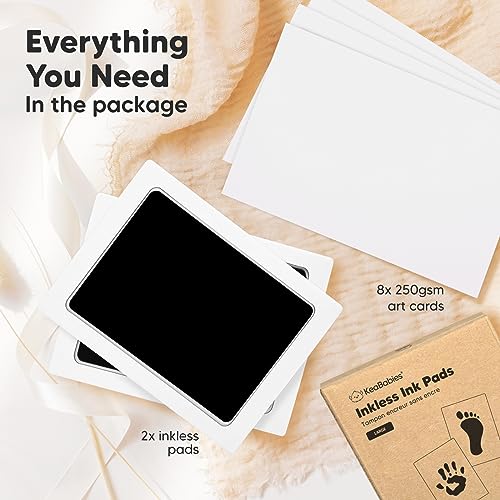 4-Pack Inkless Hand and Footprint Kit (Jet Black) X91761