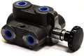 20 GPM, 3000 PSI Double Selector Valves with 3/8 NPT Port Size W805370