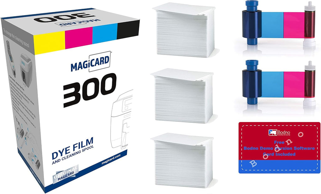 250 Prints Color Ribbon for PVC Cards V39884