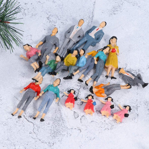20PCS Colorful Miniature Figurines B289143