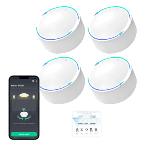 ZigBee Smart Knob Switch Wireless Rotatable Dimmer Switch J16881