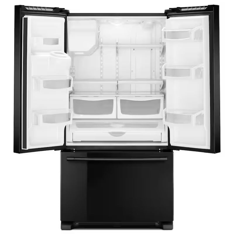 25 cu. ft. Black French Door Refrigerator X88436