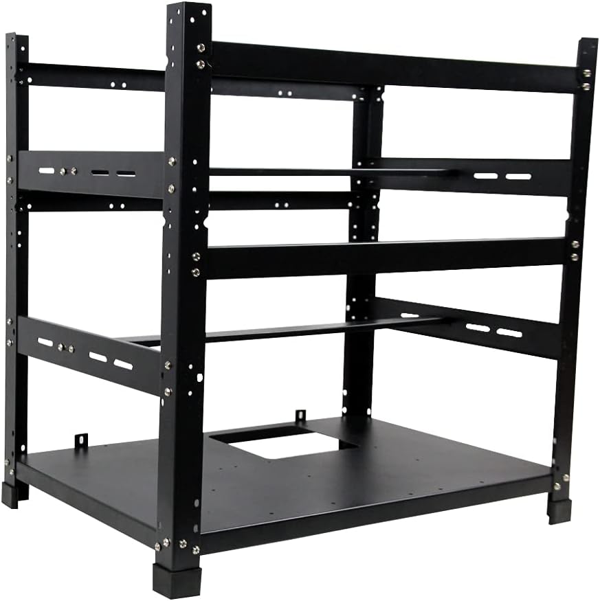 3 Layers Open Mining Frame for 12 GPU Server Rack S72057