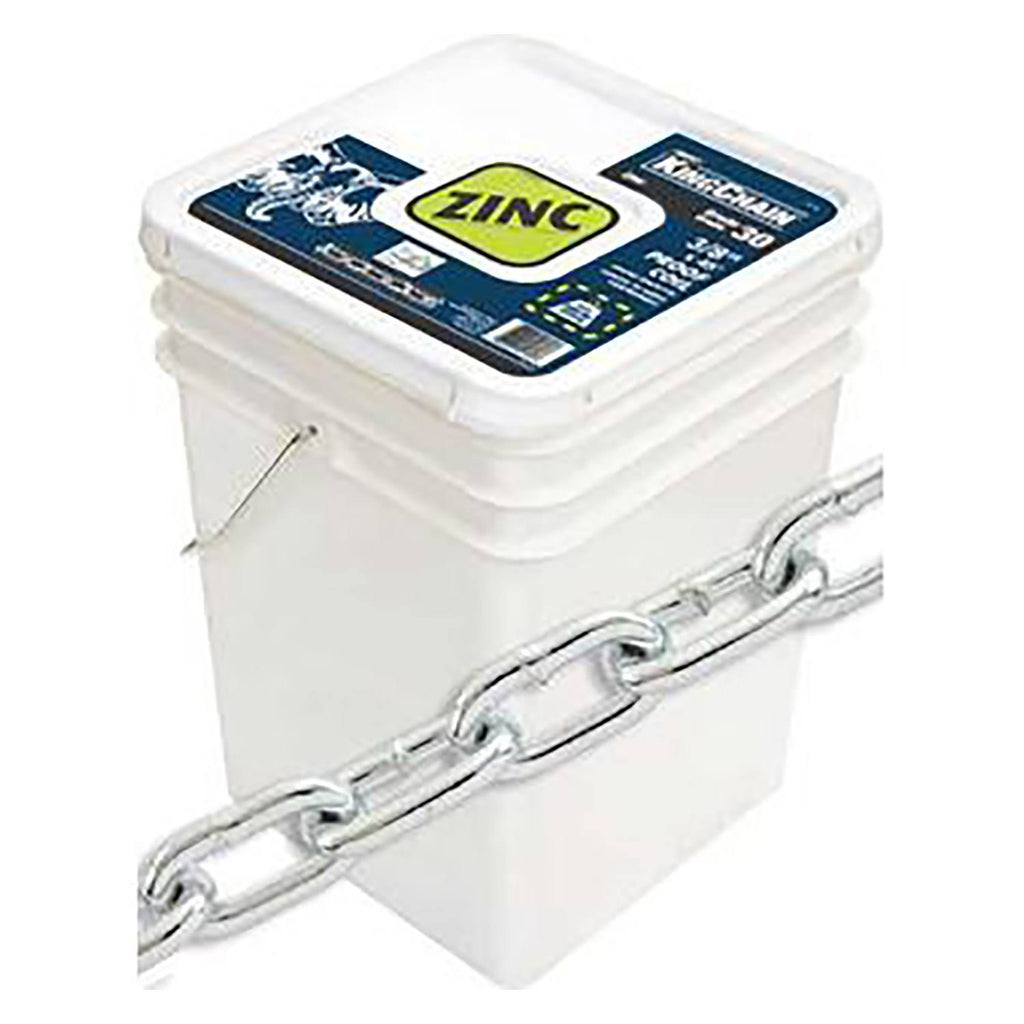 Proof Coil Chain Zinc 3/8 in. x 45 ft. I989013