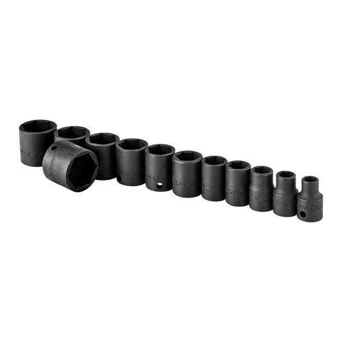 3/8 in. Drive SAE Impact Socket Set, 12 Piece N446342