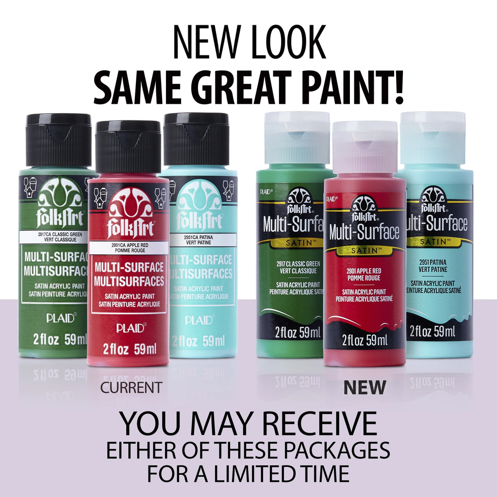 Satin Finish Acrylic Craft Paint, Hawaiian Surf, 2 fl oz P157