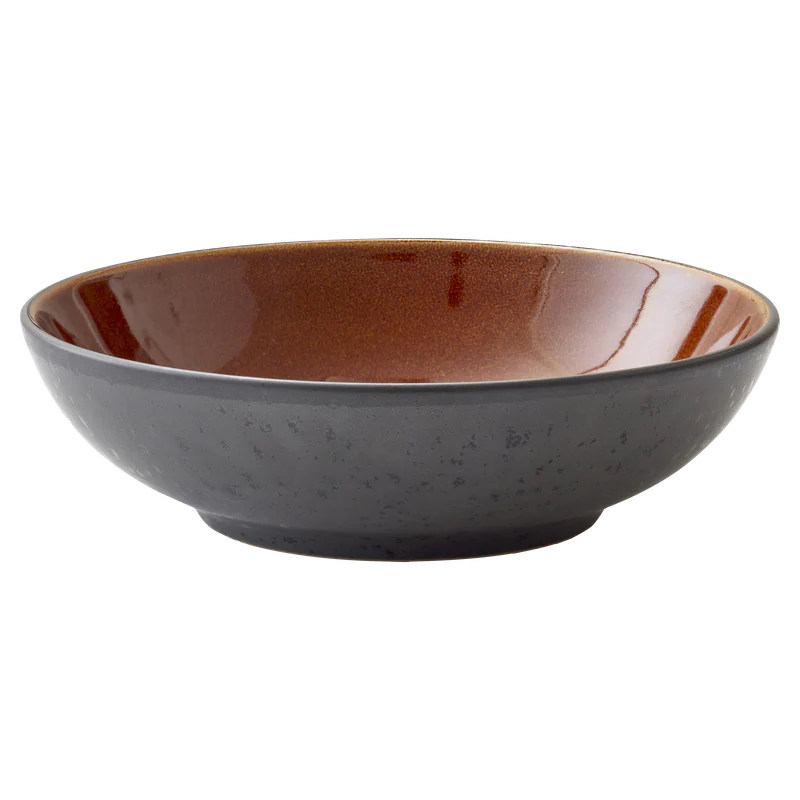 Black Amber Pasta Bowl F8469