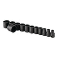 3/8 in. Drive SAE Impact Socket Set, 12 Piece N446342