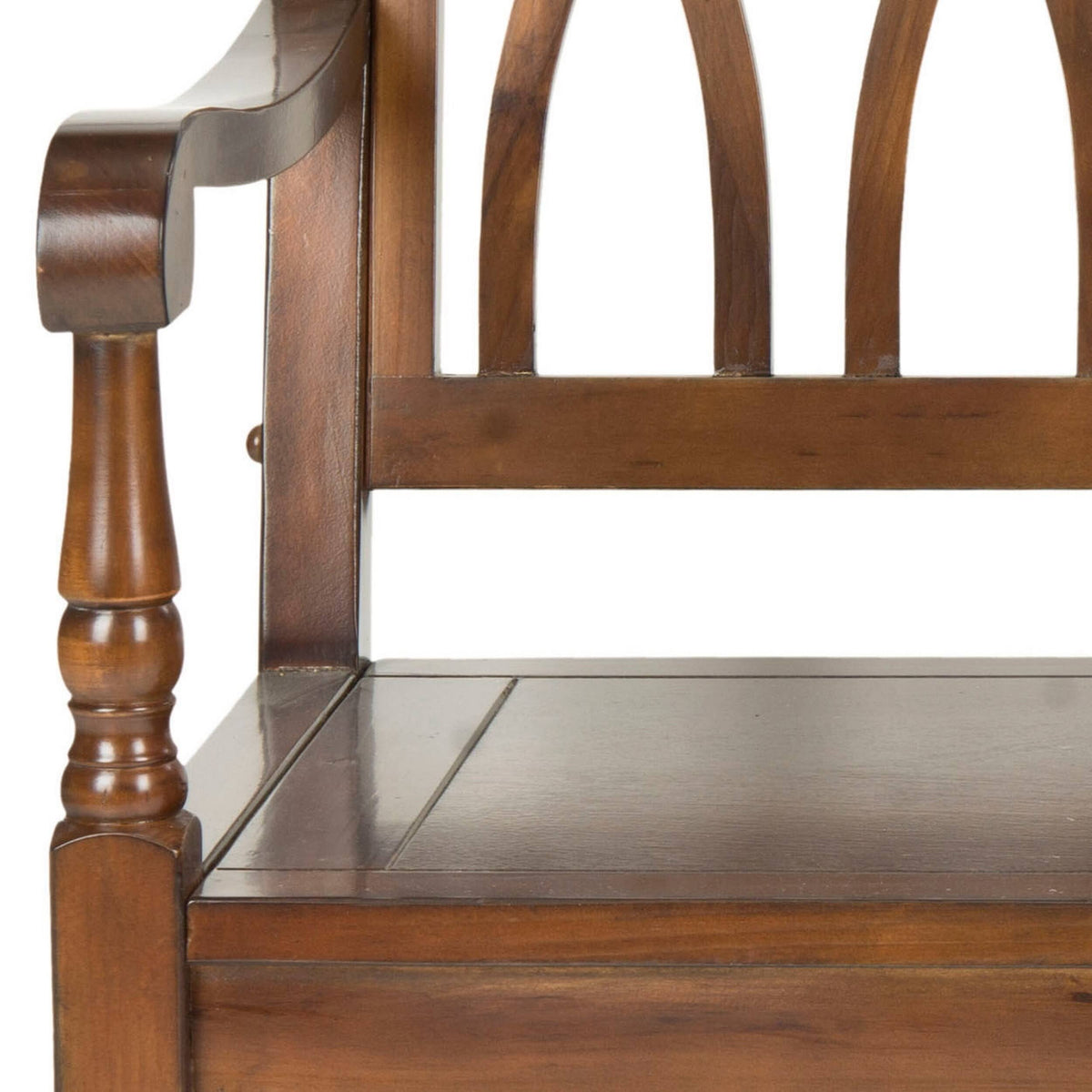 Dark Teak Bench M4641