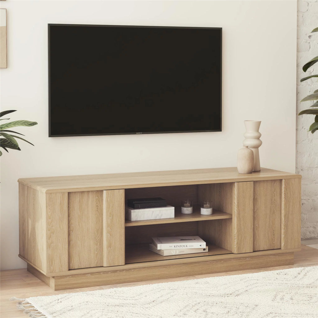 Light Oak TV Stand H86856