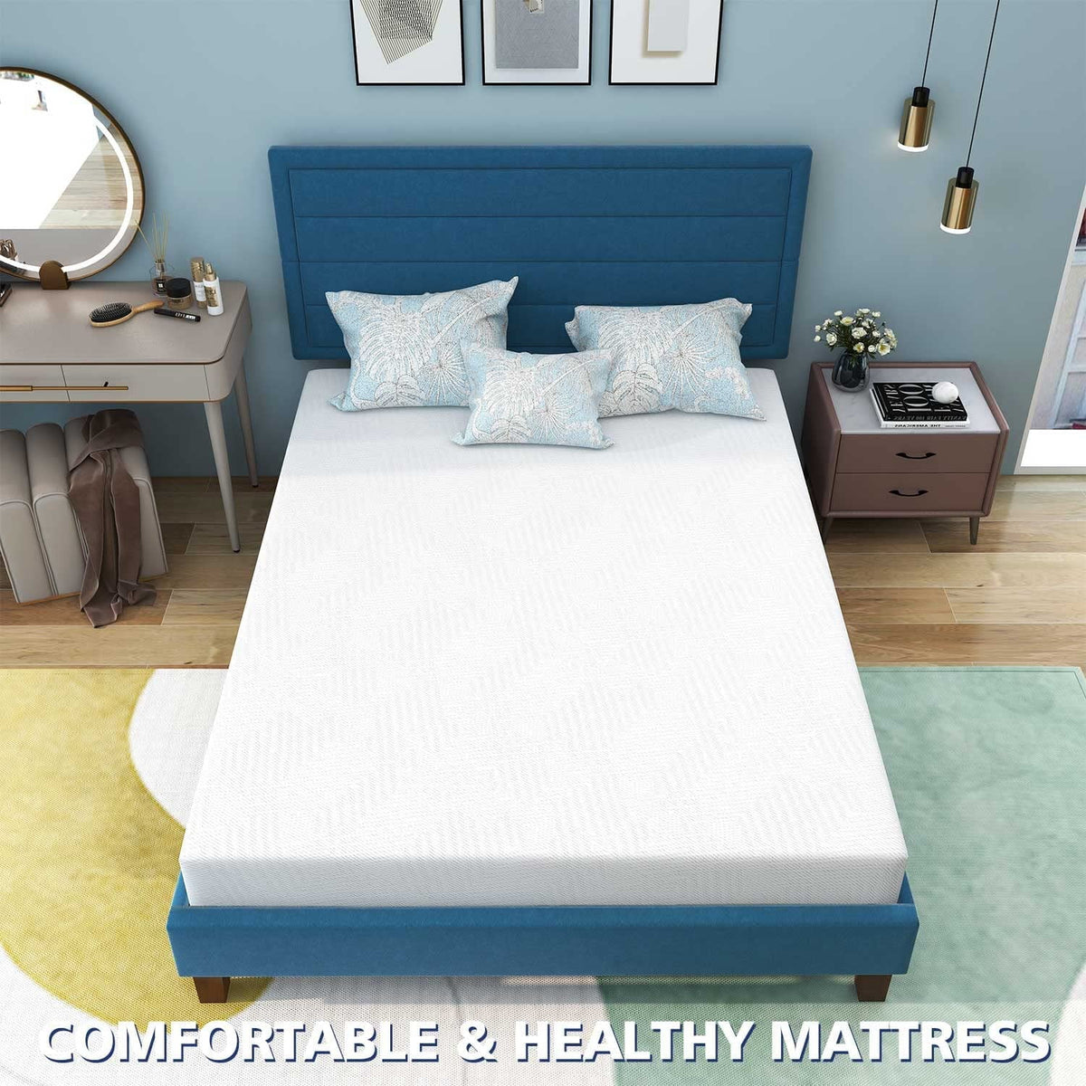 6" Full Memory Foam Medium-Firm Mattress in a Box N66790
