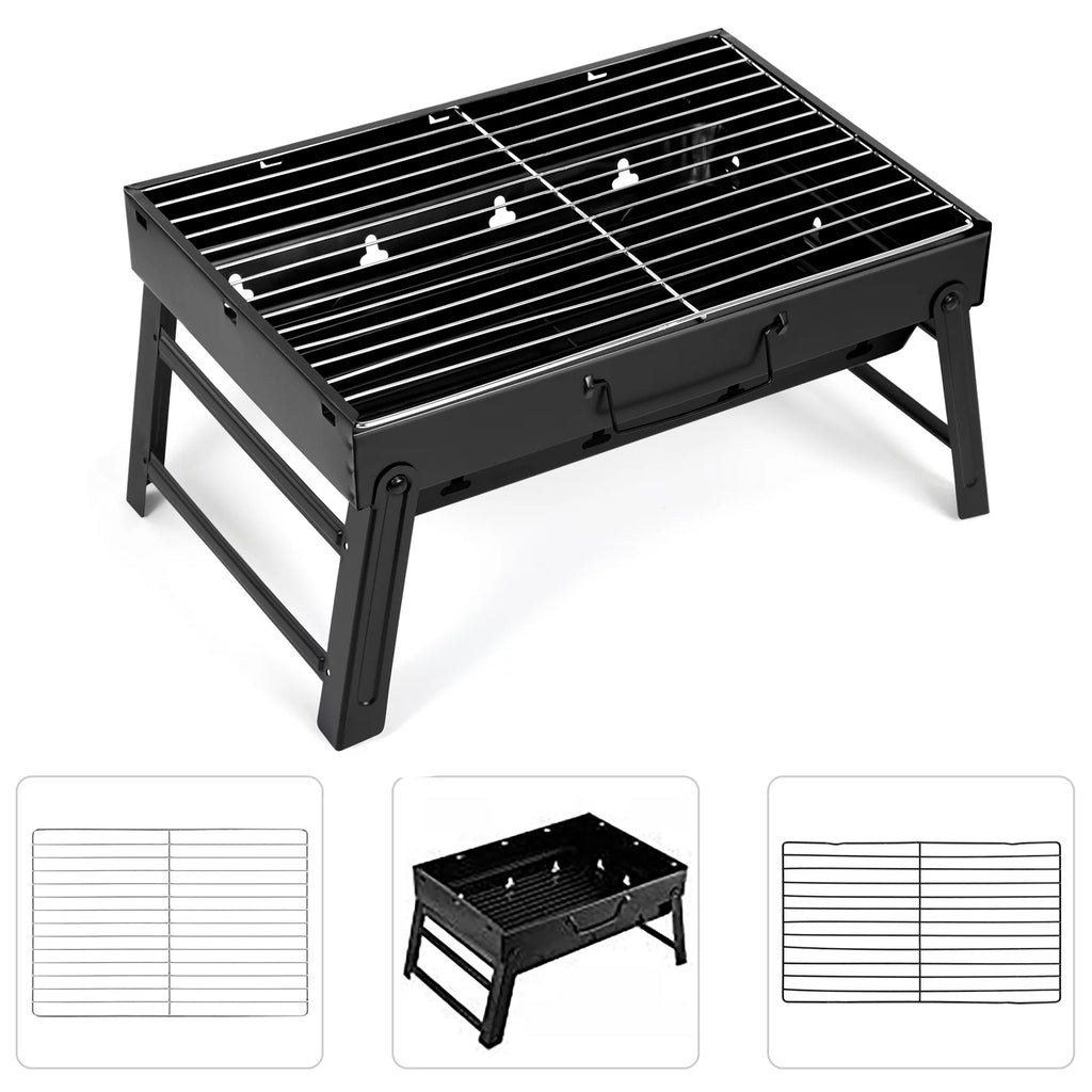 Charcoal Grill, Portable Folding BBQ Grill L849