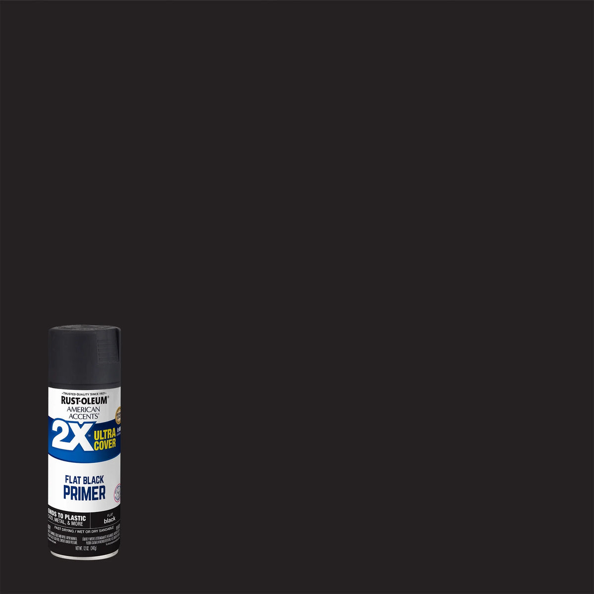 Flat Gray Primer Spray Paint 12 oz U23514