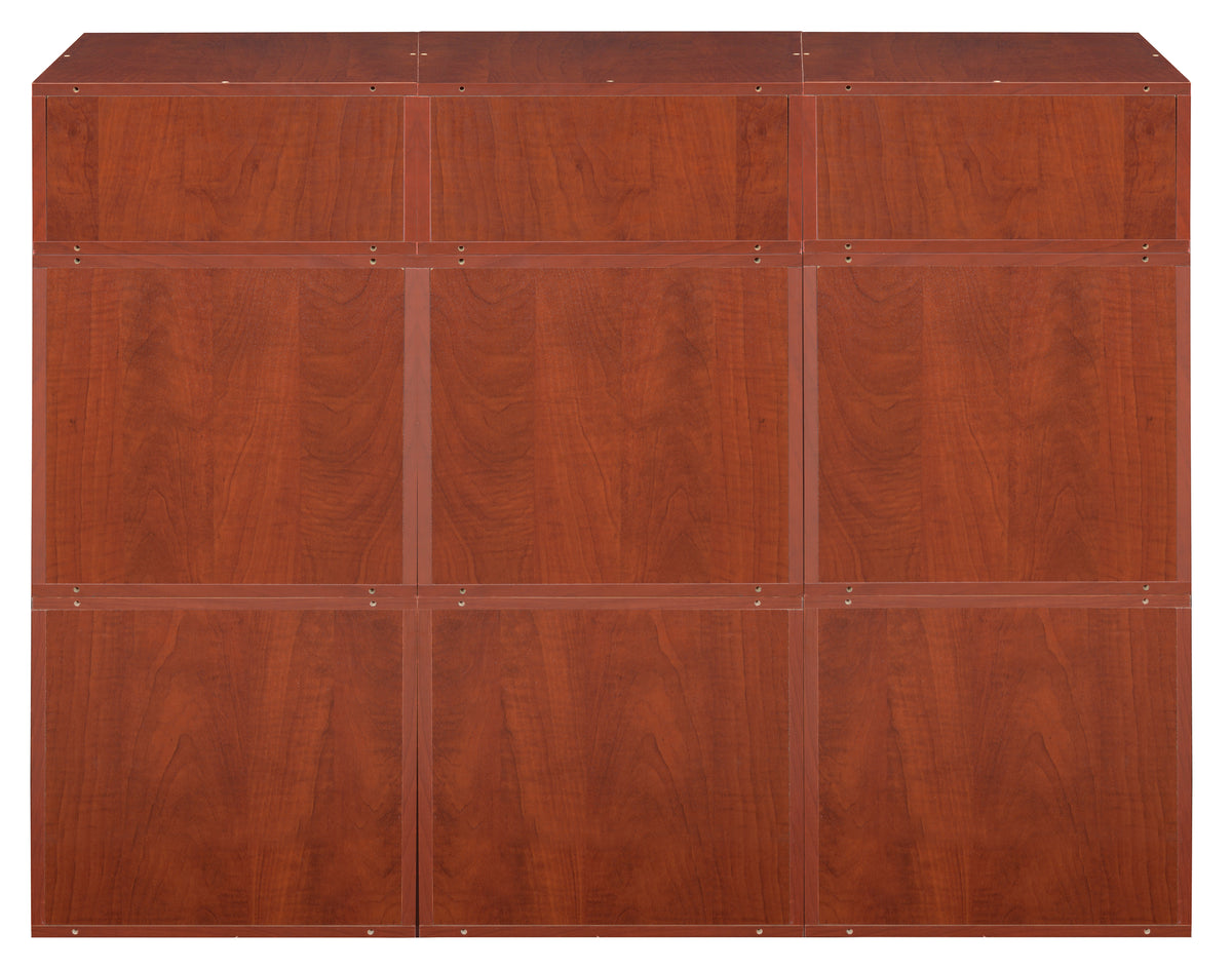 Cherry 6 Full Cubes 3 Half Cubes Storage Set H34931