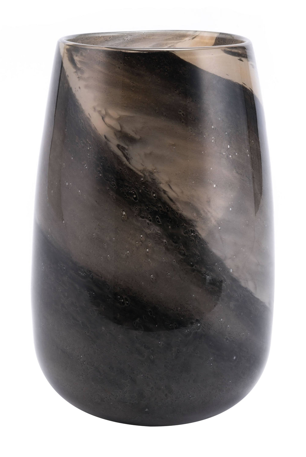 Brown Glass Medium Vase T48084