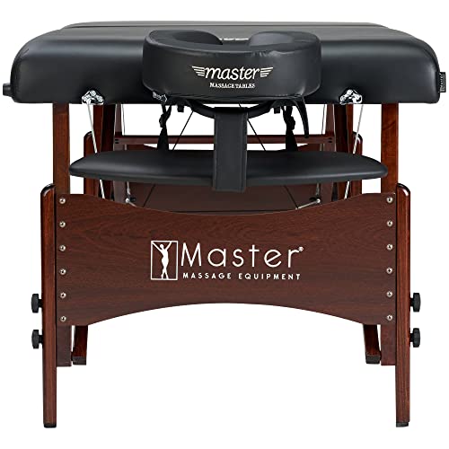 Portable Massage Table with 2.5" Cushion, Black L314