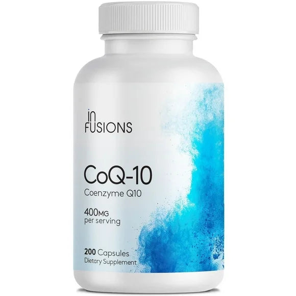 Pure CoQ10 400mg 200 Capsules Extra Strength Gluten Free Non-GMO V315842