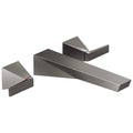 Black Stainless Wall-Mount Bathroom Faucet A58987