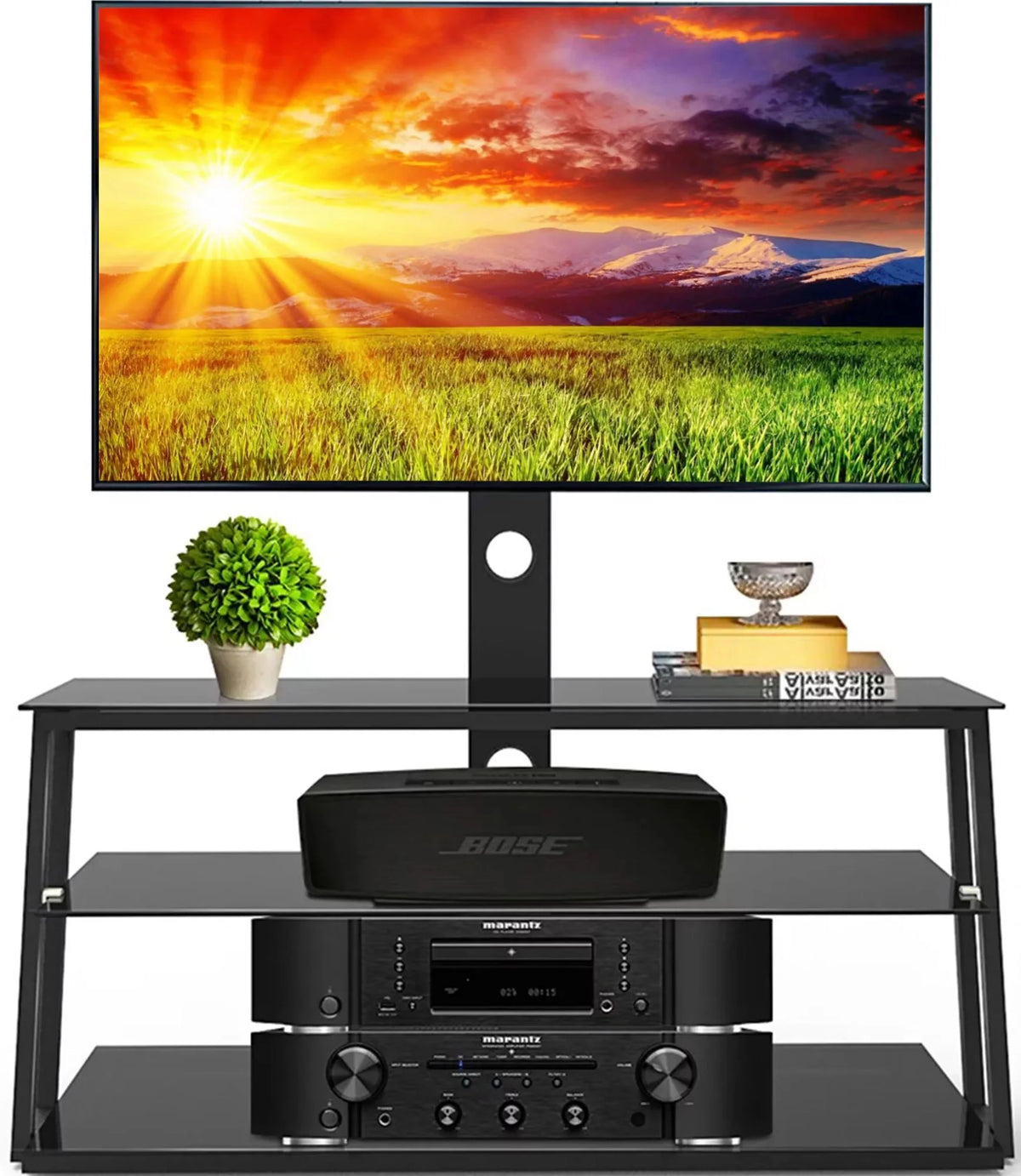 Swivel Floor TV Stand with Mount for 32 to 65" TV L958454